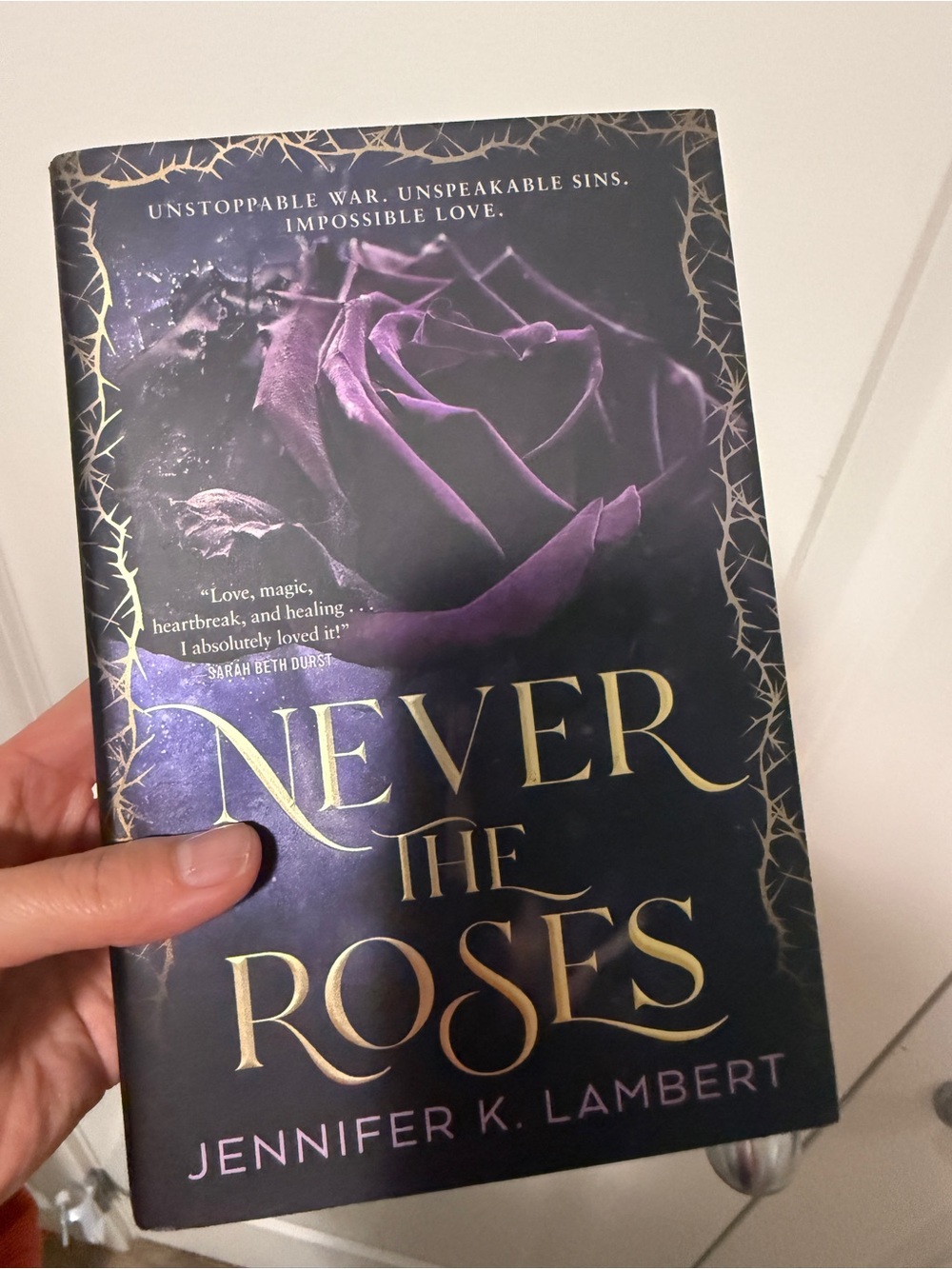Never the Roses - Hardcover Deluxe Edition